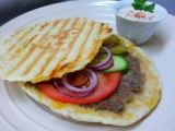 Kafta (mlete maso) v pite