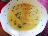 Kapustovo-květáková polévka se smetanou, Kapustovo-květáková, polévka, se, smetanou