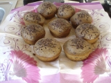 Karobové muffiny