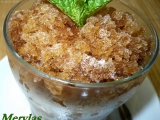 Kávová granita, Kávová, granita