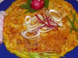 Knedlíky s vejci (omeleta)