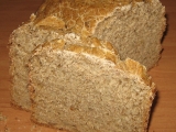 Kukuřičný kváskový slunečnicový chléb