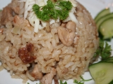 Kuřecí risotto z české kantýny