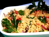 Kuskusový salát - tabbouleh