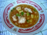 Květáková polévka s bramborami