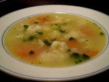 Květáková polévka - vegan