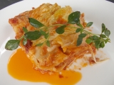 Lasagne s kapustou a sýrovým bešamelem