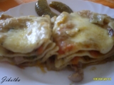 Lasagne s kuřecím masem, Lasagne, kuřecím, masem