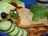 Lasagne s masem