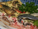 Lososová quiche, Lososová, quiche