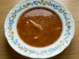 Mánkova rybí polévka na způsob dršťkové