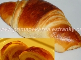 Máslové croissanty s omládkem