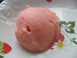 Melounová zmrzlina s vanilkovým jogurtem, Melounová, zmrzlina, vanilkovým, jogurtem