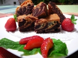 Mramorové brownies