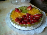 Nepečený ovocný dort II., Nepečený, ovocný, dort, II.
