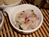 Peruánské ceviche