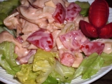 Pikantní zeleninovo-těstovinový salát, Pikantní, zeleninovo-těstovinový, salát