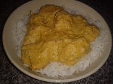 Pistáciová kuřecí korma, Pistáciová, kuřecí, korma