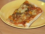 Pizza se zeleninou