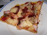 Polentová pizza, Polentová, pizza