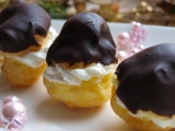 Profiteroles se šlehačkou aneb sladké bobečky mlsné rebečky