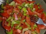 Rajčatovo řapíkatý salát, Rajčatovo, řapíkatý, salát