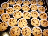 Recept na rychlé muffiny s kousky čokolády