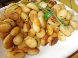 Restované gnocchi jako příloha