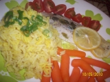 Rybí filet na citronu  (Parní hrnec), Rybí, filet, na, citronu, , (Parní, hrnec)