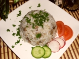 Rybičky s rýží - levný recept, Rybičky, rýží, -, levný, recept