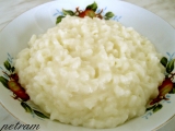 Rýžová kaše s pudinkem bez lepku a mléka