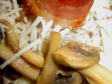 Salát Champignon-Bacon-Pecorino, Salát, Champignon-Bacon-Pecorino