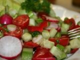 Salát Fattoush, Salát, Fattoush