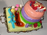 Skittles Birthday torta