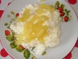 Sladká rýže s ovocem