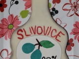 Slivovice dort