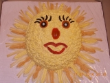 Sluníčko dort