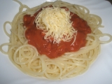 Špagety s ostrou omáčkou, Špagety, ostrou, omáčkou