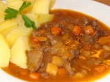 Srnčí směs (ragú)  na zelenině, Srnčí, směs, (ragú), , na, zelenině