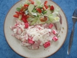 Surimi - lehká večeře