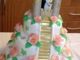 svatební dortík pro  super  holčinu :o)