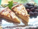 Švestkový koláč s marcipánem