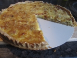 Sýrovo-slaninový quiche, Sýrovo-slaninový, quiche