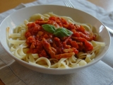 Tagliatelle boscaiola, Tagliatelle, boscaiola