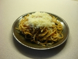 Téměř vegetariánské špagety
