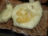 Topinky se sýrem a česnekem