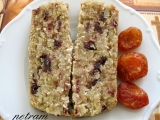 Třešňovo-kokosový flapjack bez lepku, mléka a vajec, Třešňovo-kokosový, flapjack, bez, lepku, mléka, vajec