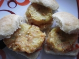 Vada pav - indicky snack, Vada, pav, -, indicky, snack