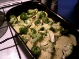 Zapečená brokolice s bešamelem