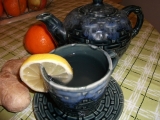 Zázvorový čaj s citrónem